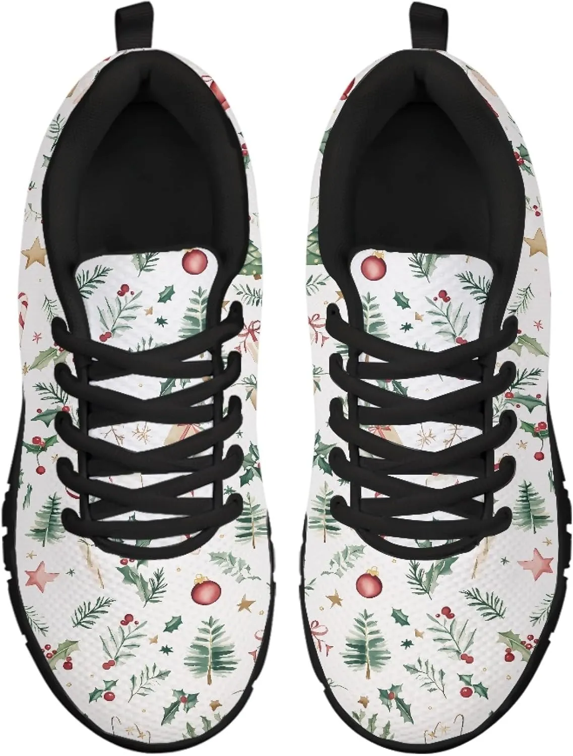 Womens Breathable Sports Shoes Teens Trainer Running Travel Sneaker Walking Low Heel Lightweight Sneakers