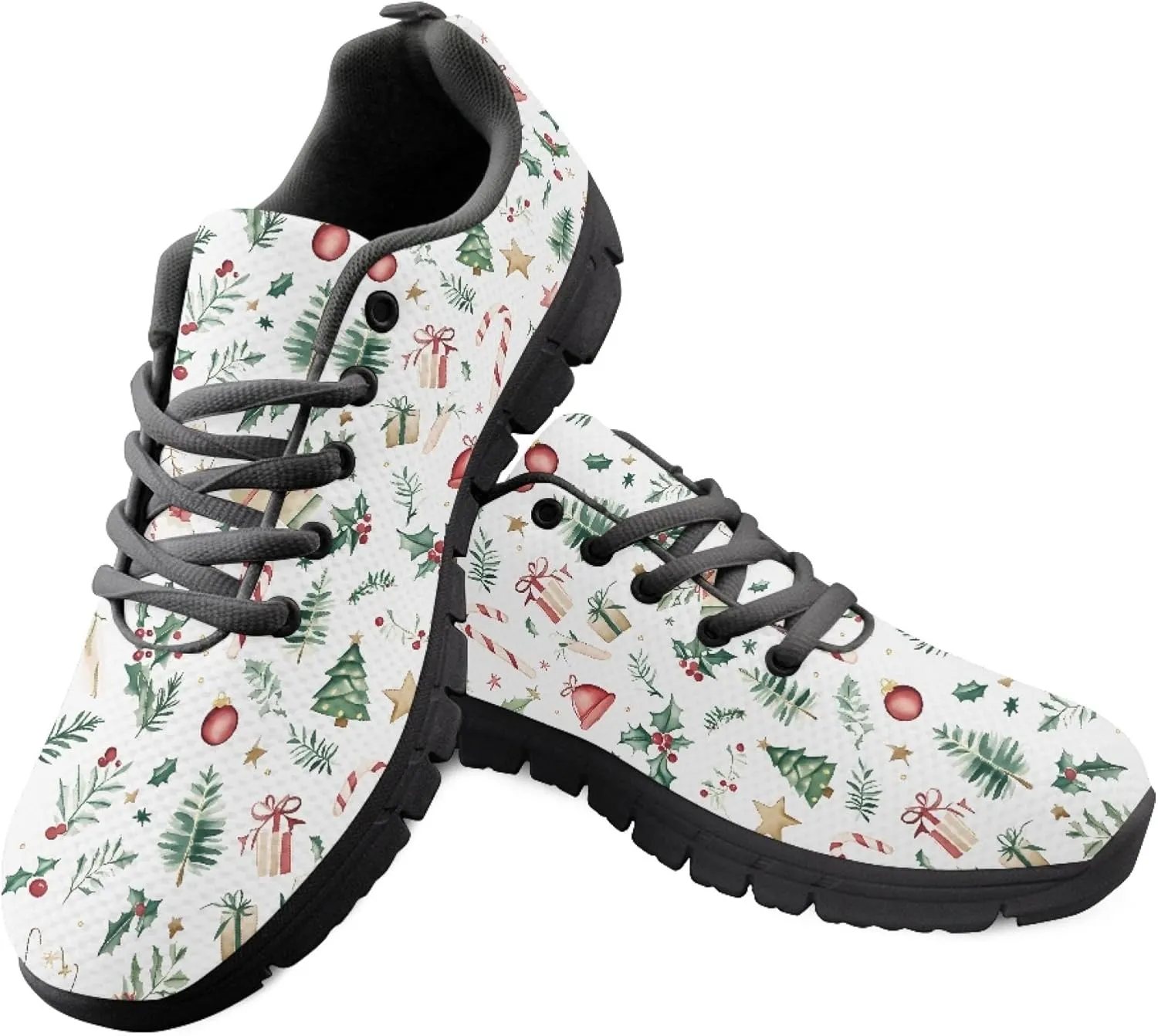 Womens Breathable Sports Shoes Teens Trainer Running Travel Sneaker Walking Low Heel Lightweight Sneakers