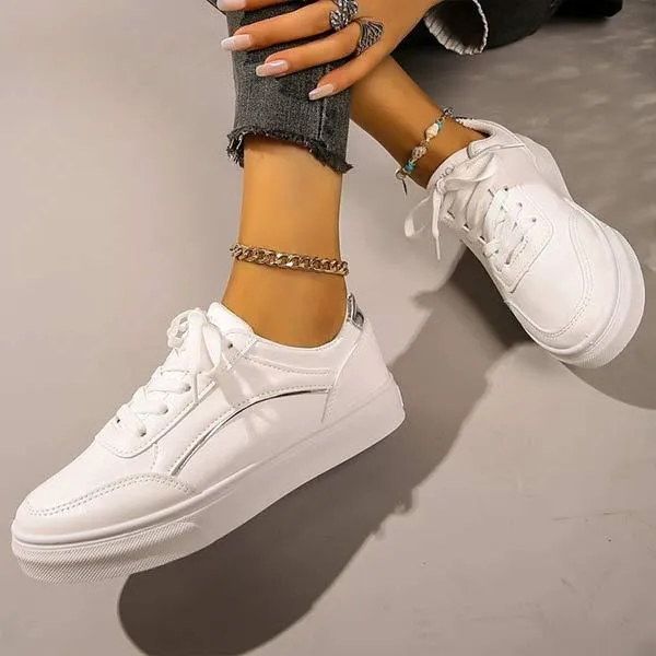 Women's Flat Casual Strappy Sneakers 38697933C