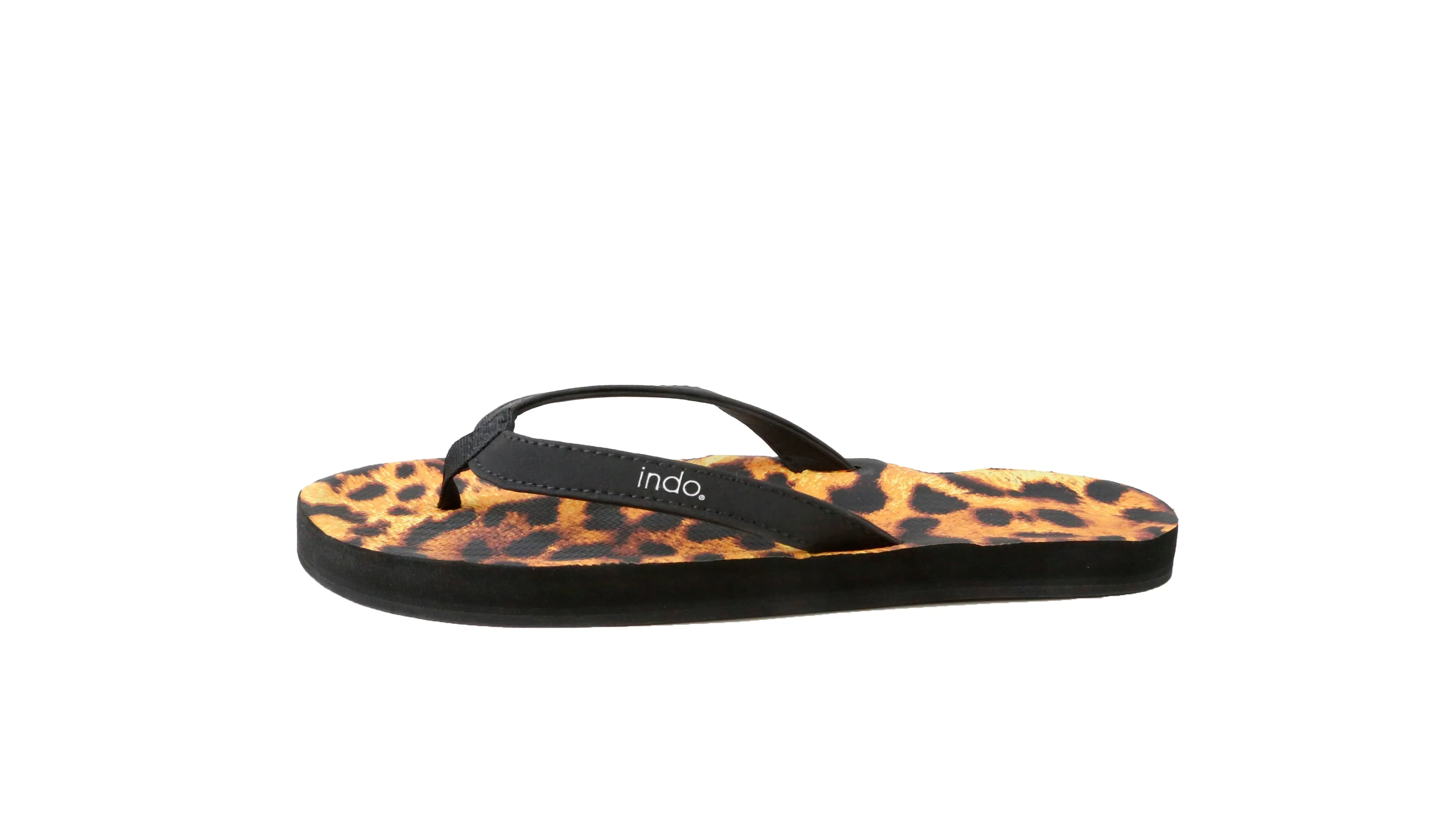 Women's Flip Flops Zodiac - Leopard/Black
