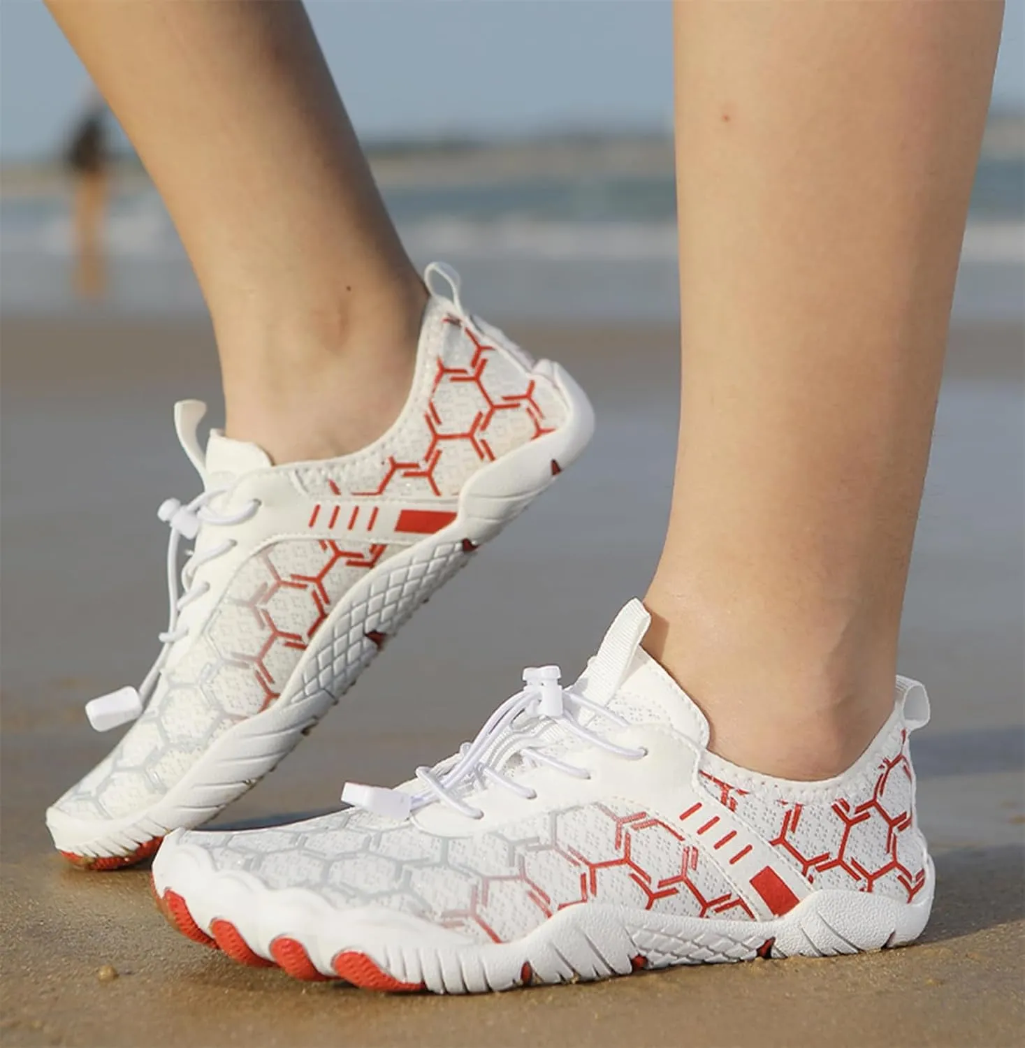 Womens Hike Barefoot Shoes Mens Footwear Athletic Sneakers Non-Slip Sport Fast Dry Shoes Wide Toe Box Trail Running Shoes