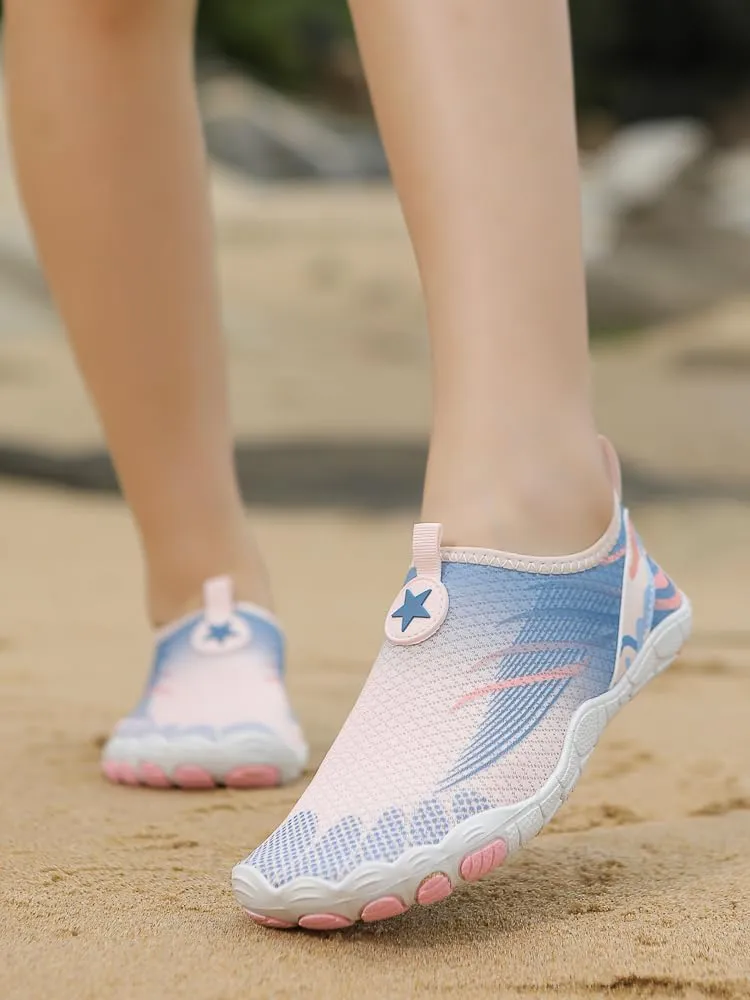 Womens Mens Water Shoes Quick Dry Non Slip Grounded Shoes for Women Men Wide Toe Box Barefoot Shoes Lightweight Breathable Hiking Footwear for Swimming Surfing Riding Climbing Camping Exercising