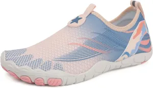 Womens Mens Water Shoes Quick Dry Non Slip Grounded Shoes for Women Men Wide Toe Box Barefoot Shoes Lightweight Breathable Hiking Footwear for Swimming Surfing Riding Climbing Camping Exercising