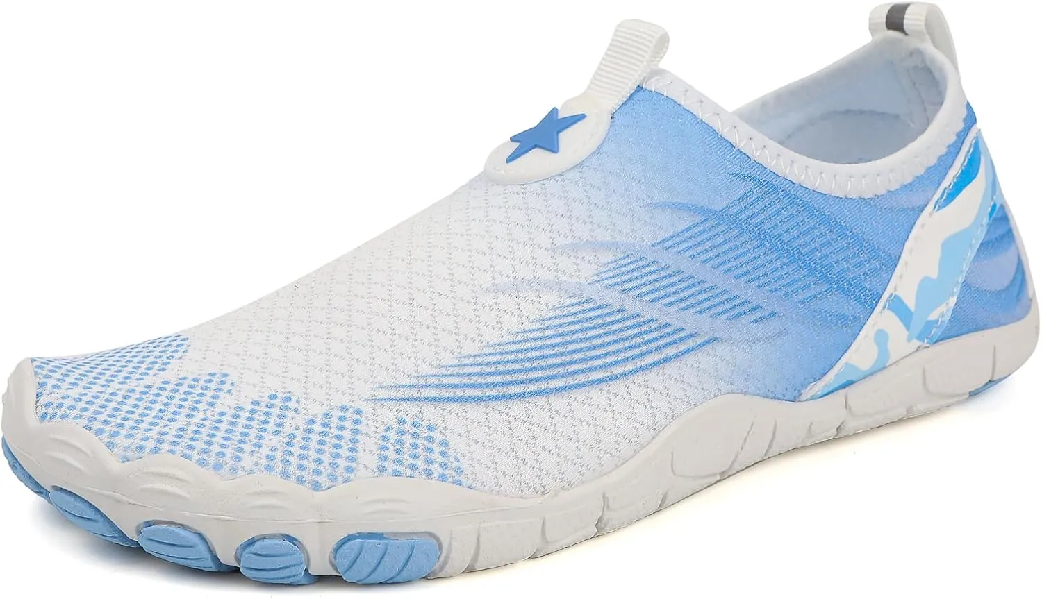 Womens Mens Water Shoes Quick Dry Non Slip Grounded Shoes for Women Men Wide Toe Box Barefoot Shoes Lightweight Breathable Hiking Footwear for Swimming Surfing Riding Climbing Camping Exercising