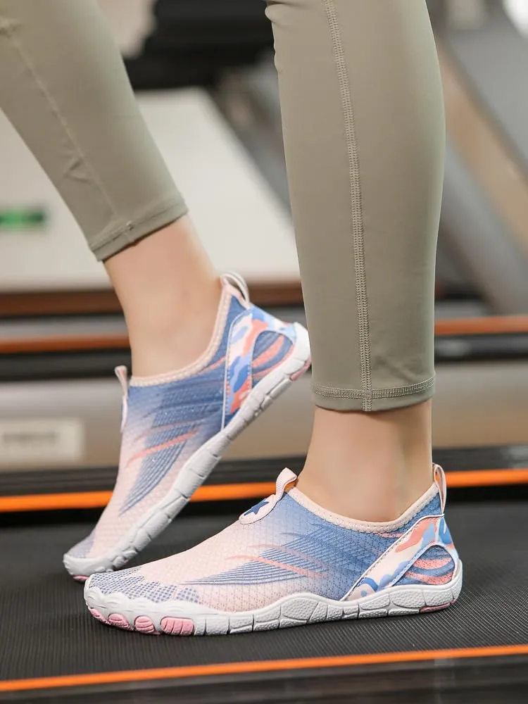 Womens Mens Water Shoes Quick Dry Non Slip Grounded Shoes for Women Men Wide Toe Box Barefoot Shoes Lightweight Breathable Hiking Footwear for Swimming Surfing Riding Climbing Camping Exercising