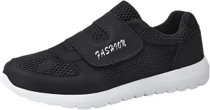 Womens Mesh Sneakers with Arch Support Breathable Casual Sneaker Comfortable Slip On Running Shoes Wide Width Orthopedic Walking Shoes