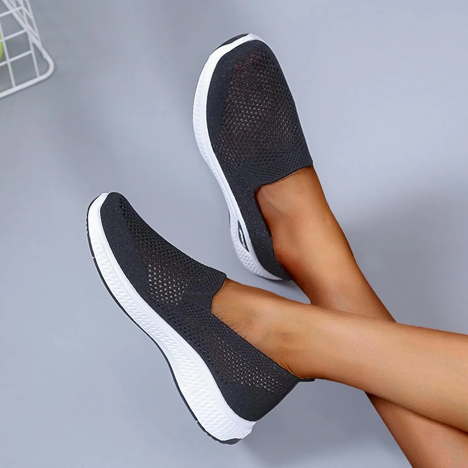 Women's Sneakers 2024 New Orthopedic Shoes Non-Slip Walking Foam Shoes Lightweight Comfort Platform Sneakers Arch Support