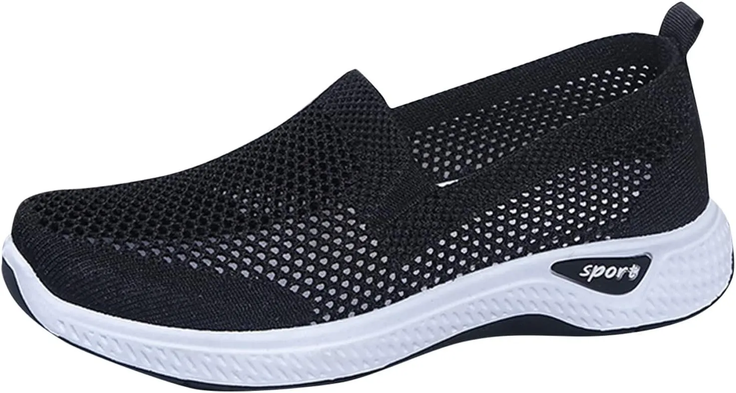 Women's Sneakers 2024 New Orthopedic Shoes Non-Slip Walking Foam Shoes Lightweight Comfort Platform Sneakers Arch Support