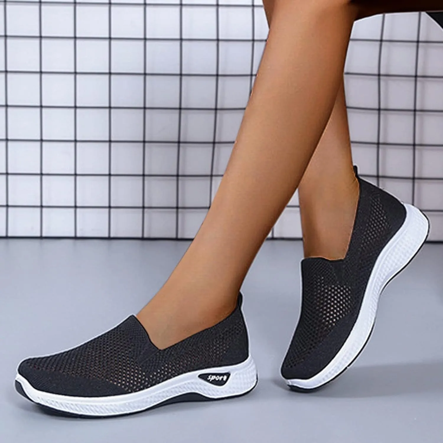 Women's Sneakers 2024 New Orthopedic Shoes Non-Slip Walking Foam Shoes Lightweight Comfort Platform Sneakers Arch Support