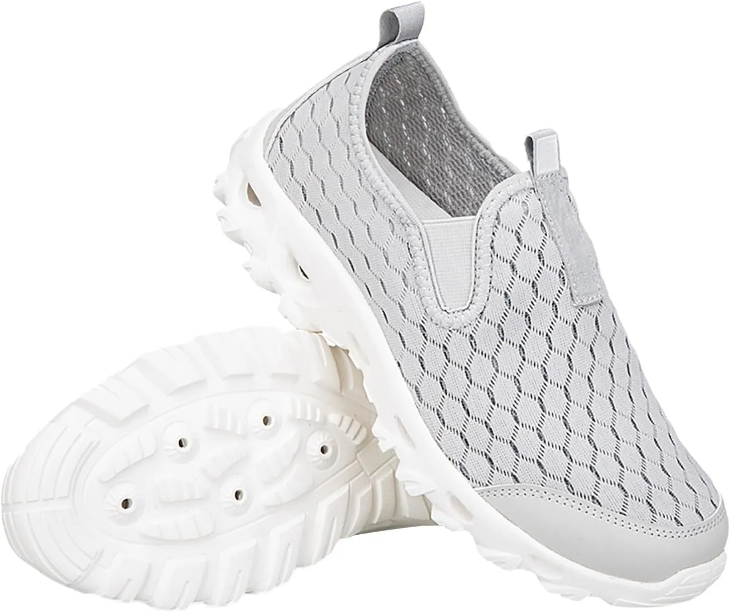 Women's Soft Orthopedic Shoes Breathable Woven Go Walking Slip On Foam Shoes Arch Support Casual Boys Shoes Size 13