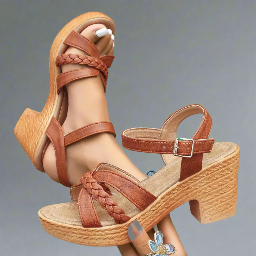 Zephira | Stylish Gladiator Sandals with High Heels for Summer