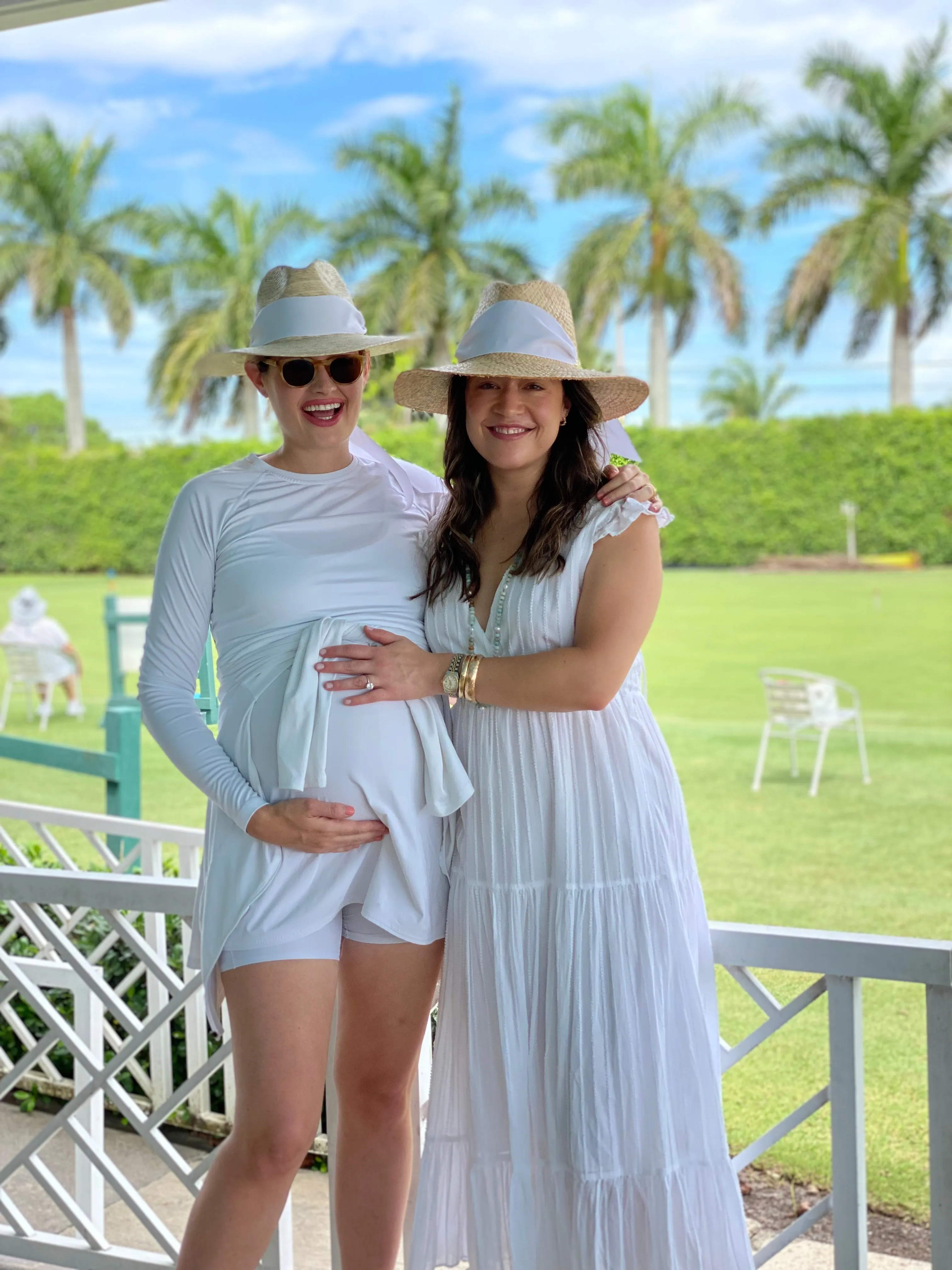 Zinnia Sun Hat - Wide & Short Lace Eyelet Ribbon